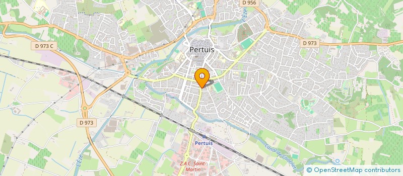 localisation de l'entreprise MONSIEUR RAYMOND MARTIN  PERTUIS