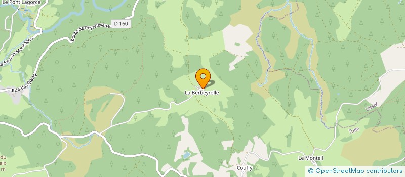 localisation de l'entreprise MONSIEUR RAYMOND MAZURIER  TARNAC