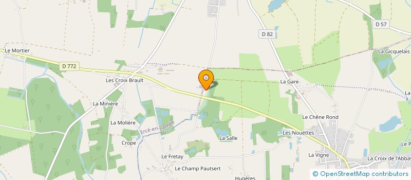 localisation de l'entreprise MONSIEUR RAYMOND MELLET  TEILLAY