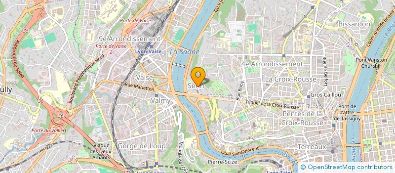 localisation de l'entreprise MONSIEUR RAYMOND MERCIER à LYON