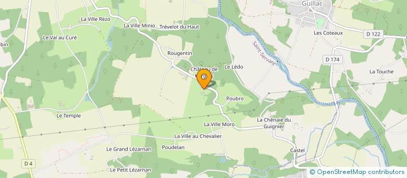 localisation de l'entreprise MONSIEUR RAYMOND MICHEL à SAINT-SERVANT
