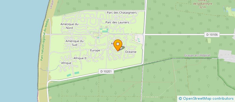 localisation de l'entreprise MONSIEUR RAYMOND MICHELI  GRAYAN ET L'HOPITAL