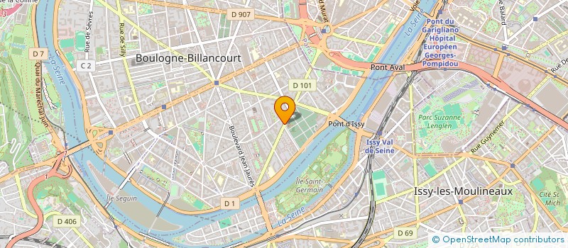 localisation de l'entreprise MONSIEUR RAYMOND MINIER à BOULOGNE-BILLANCOURT