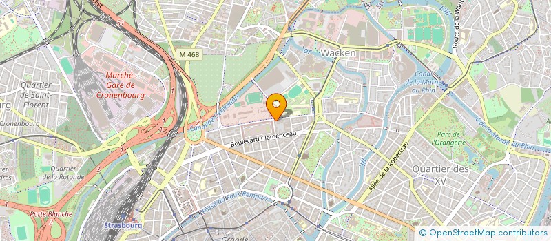 localisation de l'entreprise MONSIEUR RAYMOND MIOTKE à STRASBOURG