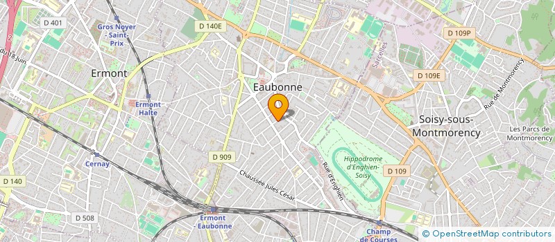 localisation de l'entreprise MONSIEUR RAYMOND MOISSET à EAUBONNE