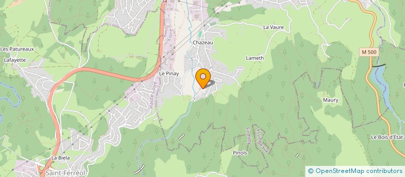 localisation de l'entreprise MONSIEUR RAYMOND MOLINA  FIRMINY