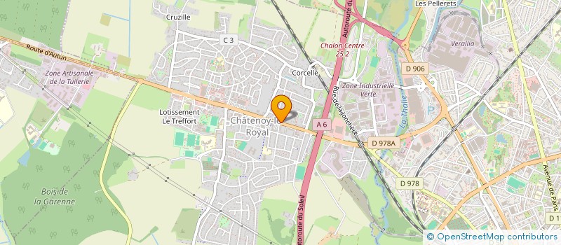 localisation de l'entreprise MONSIEUR RAYMOND MOREY  CHATENOY-LE-ROYAL