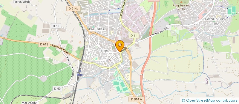 localisation de l'entreprise MONSIEUR RAYMOND MOTOS à ELNE