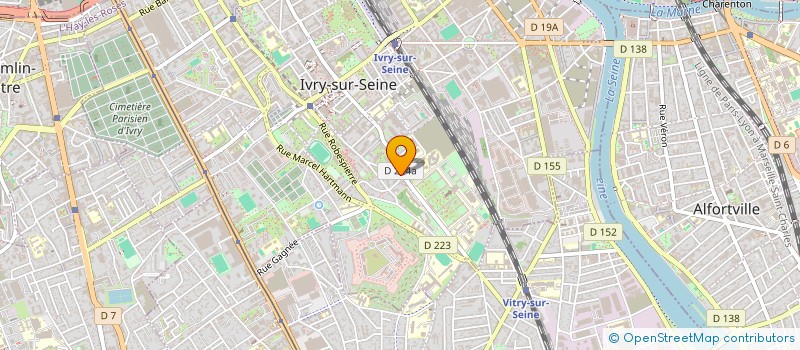 localisation de l'entreprise MONSIEUR RAYMOND MOULEYDIERE  IVRY-SUR-SEINE