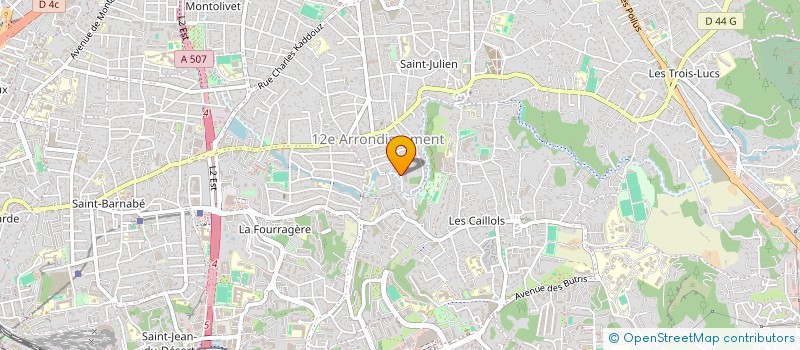 localisation de l'entreprise MONSIEUR RAYMOND MOURANCHON à MARSEILLE