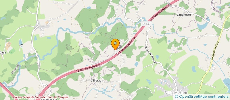 localisation de l'entreprise MONSIEUR RAYMOND MOUZAT  FAVARS