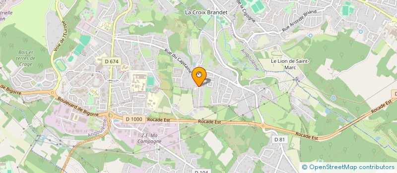 localisation de l'entreprise MONSIEUR RAYMOND MUNOZ à ANGOULEME