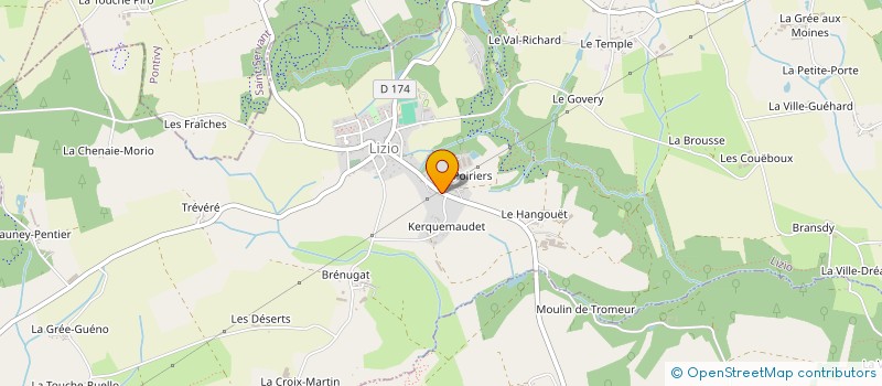 localisation de l'entreprise MONSIEUR RAYMOND NIZAN  LIZIO