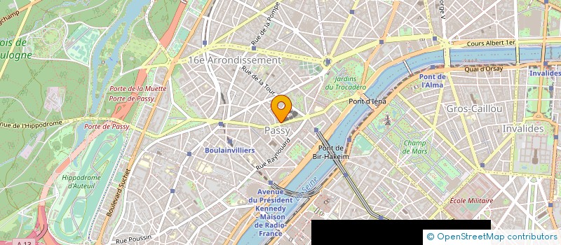 localisation de l'entreprise MONSIEUR RAYMOND NOUAIL à PARIS