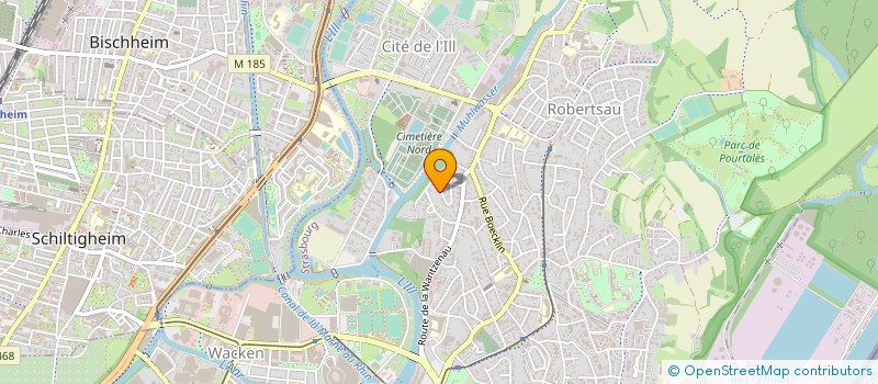 localisation de l'entreprise MONSIEUR RAYMOND OLFF à STRASBOURG