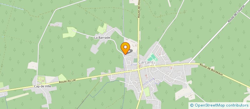 localisation de l'entreprise MONSIEUR RAYMOND OLIVIE à CARCANS