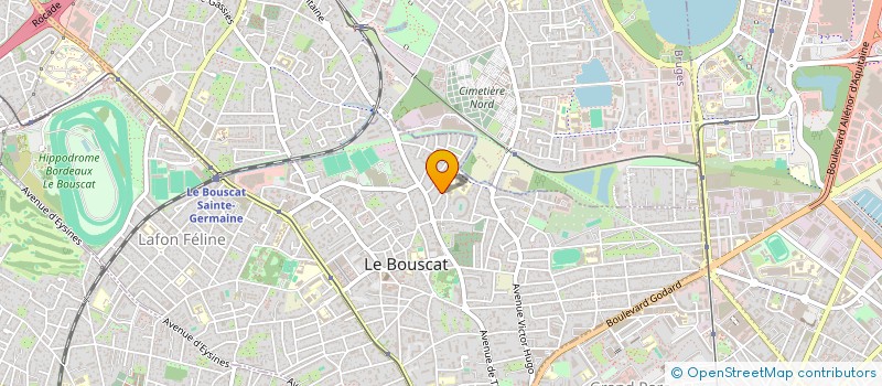 localisation de l'entreprise MONSIEUR RAYMOND OLIVIE à LE BOUSCAT