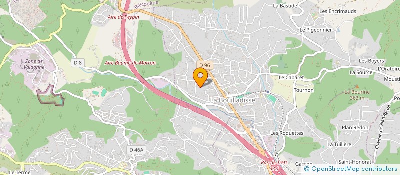 localisation de l'entreprise MONSIEUR RAYMOND OLLIVIER  AURIOL