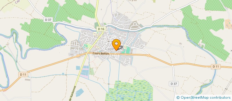 localisation de l'entreprise MONSIEUR RAYMOND ORTIZ à CAPESTANG