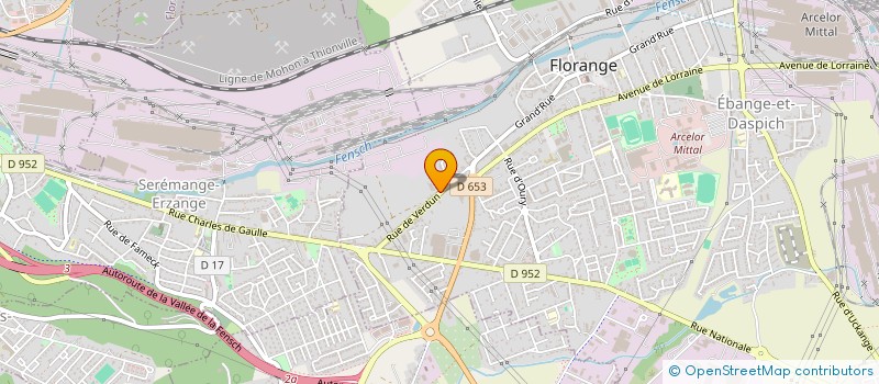 localisation de l'entreprise MONSIEUR RAYMOND OSCENDA  FLORANGE