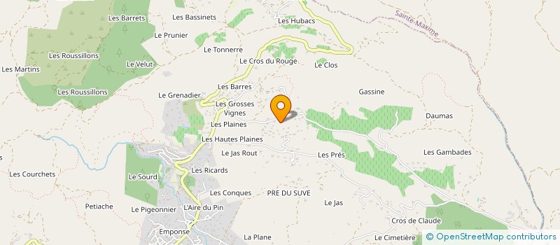 localisation de l'entreprise MONSIEUR RAYMOND PACHERNIK à LE PLAN-DE-LA-TOUR