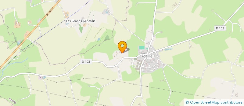 localisation de l'entreprise MONSIEUR RAYMOND PAILLARD  MERAL