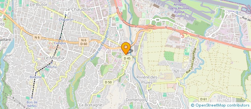 localisation de l'entreprise MONSIEUR RAYMOND PANECHOU à SAINT-DENIS