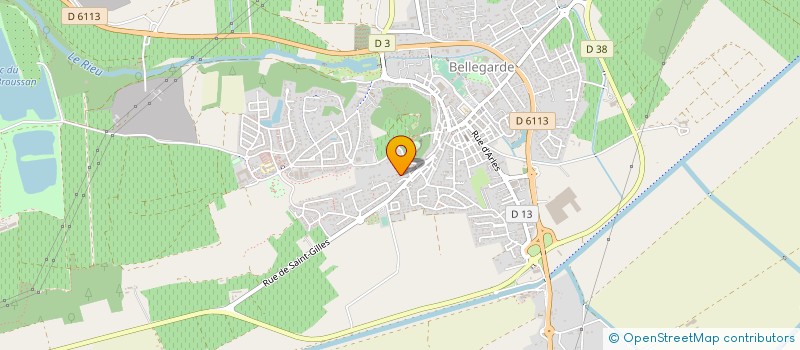 localisation de l'entreprise MONSIEUR RAYMOND PASCAL à BELLEGARDE
