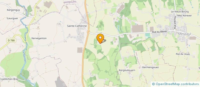 localisation de l'entreprise MONSIEUR RAYMOND PASCALLON à MESPAUL