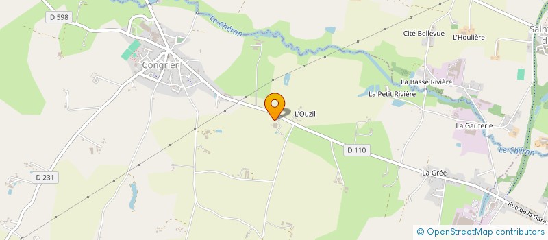 localisation de l'entreprise MONSIEUR RAYMOND PECOT  SAINT-SATURNIN-DU-LIMET