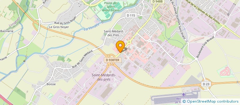 localisation de l'entreprise MONSIEUR RAYMOND PELLETIER  FONTENAY-LE-COMTE