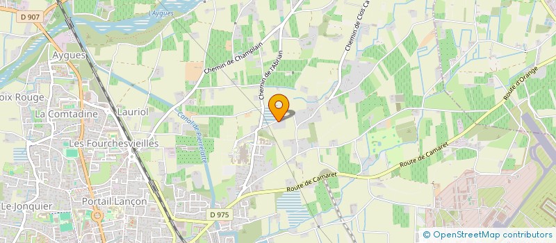 localisation de l'entreprise MONSIEUR RAYMOND PERENON  ORANGE