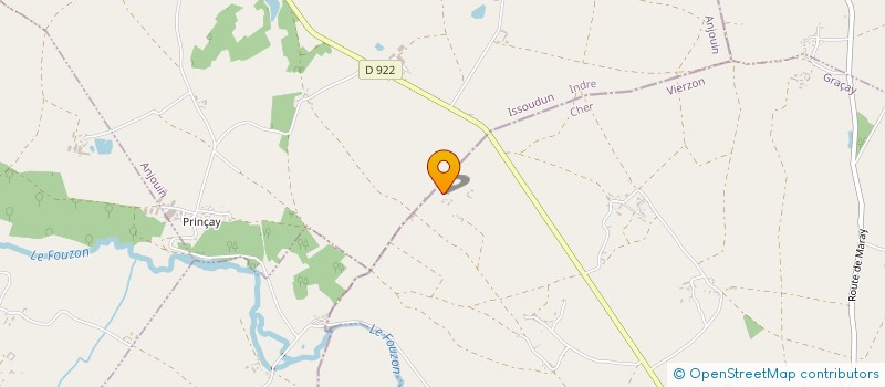 localisation de l'entreprise MONSIEUR RAYMOND PETIT  GRACAY