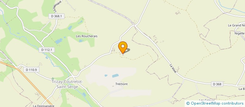 localisation de l'entreprise MONSIEUR RAYMOND PEUVRET à TRIZAY-COUTRETOT-SAINT-SERGE