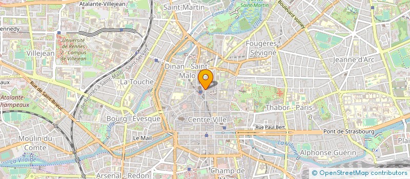 localisation de l'entreprise MONSIEUR RAYMOND PINSON  RENNES