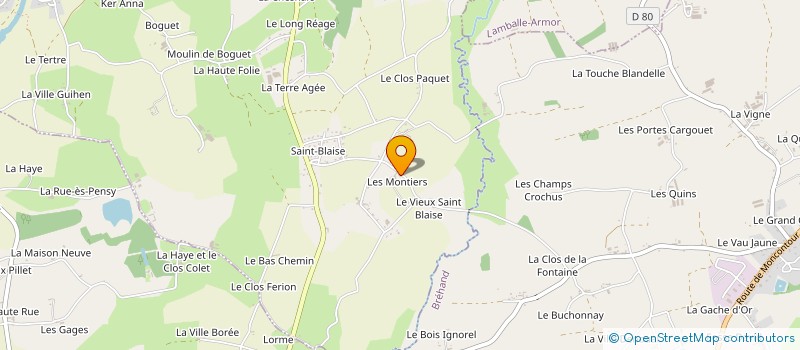 localisation de l'entreprise MONSIEUR RAYMOND POILVET à QUESSOY