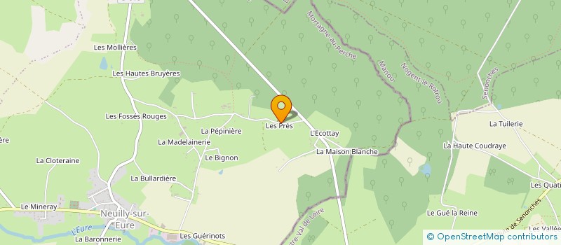 localisation de l'entreprise MONSIEUR RAYMOND POIVRET à LONGNY LES VILLAGES