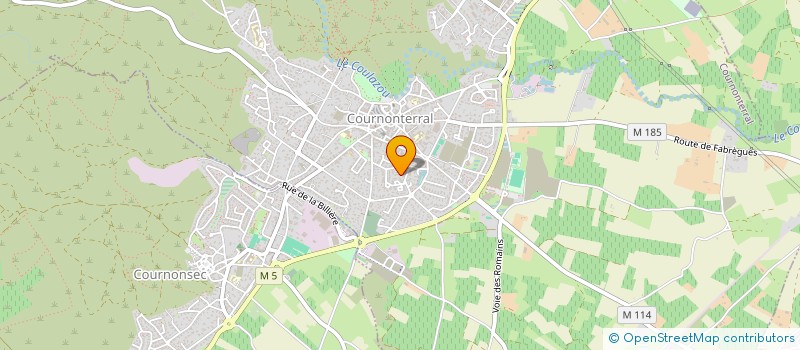 localisation de l'entreprise MONSIEUR RAYMOND PONS à COURNONTERRAL