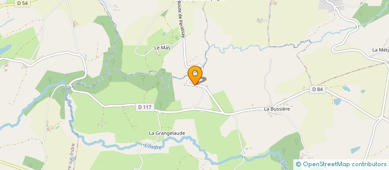 localisation de l'entreprise MONSIEUR RAYMOND PRADAT à PERASSAY