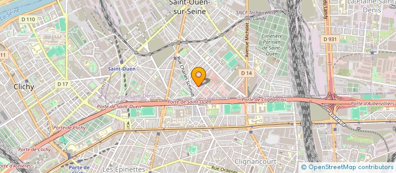 localisation de l'entreprise MONSIEUR RAYMOND QUEYRAS à SAINT-OUEN-SUR-SEINE