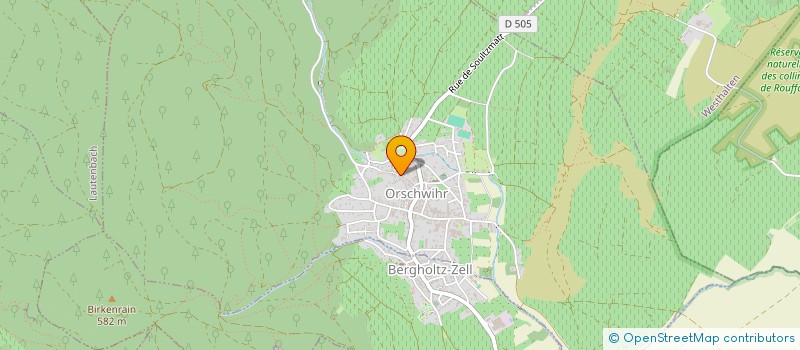 localisation de l'entreprise MONSIEUR RAYMOND RABOLD  ORSCHWIHR