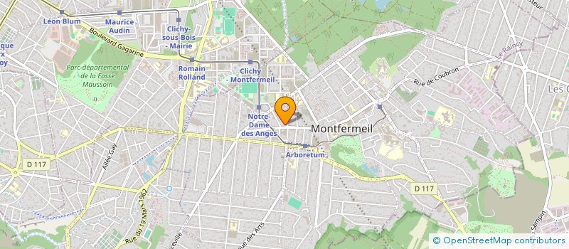 localisation de l'entreprise MONSIEUR RAYMOND RAJAONARIVELO à MONTFERMEIL