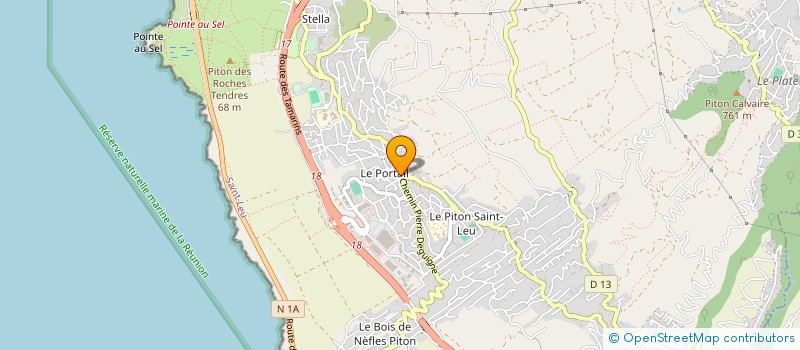 localisation de l'entreprise MONSIEUR RAYMOND RAMSAMY  SAINT-LEU