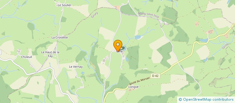 localisation de l'entreprise MONSIEUR RAYMOND RAT  GRURY