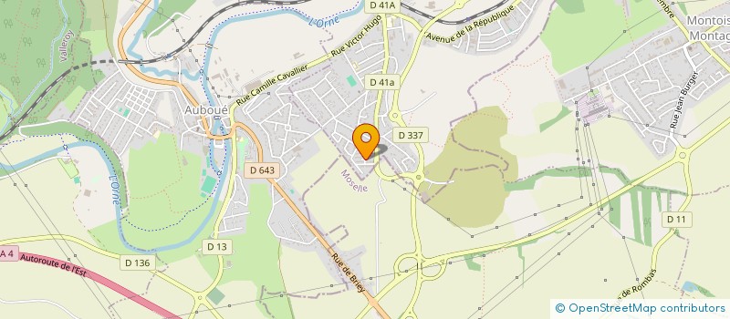 localisation de l'entreprise MONSIEUR RAYMOND RAU  HOMECOURT