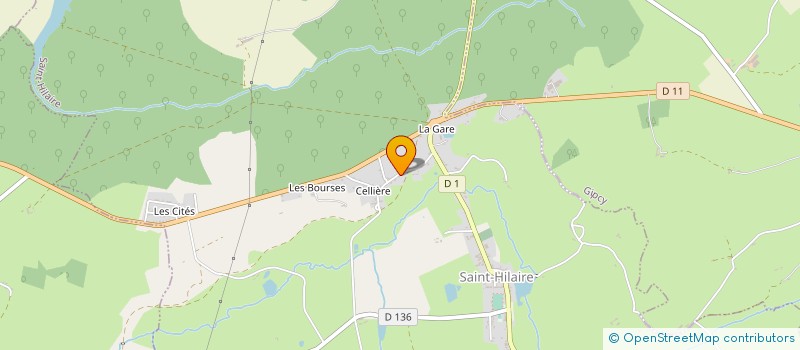 localisation de l'entreprise MONSIEUR RAYMOND RAY  SAINT-HILAIRE