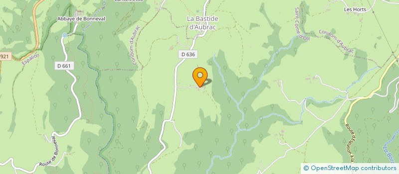 localisation de l'entreprise MONSIEUR RAYMOND RAYNAL  SAINT COME D'OLT