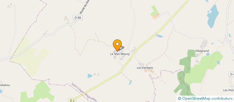 localisation de l'entreprise MONSIEUR RAYMOND REINEIX à DOMPIERRE-LES-EGLISES