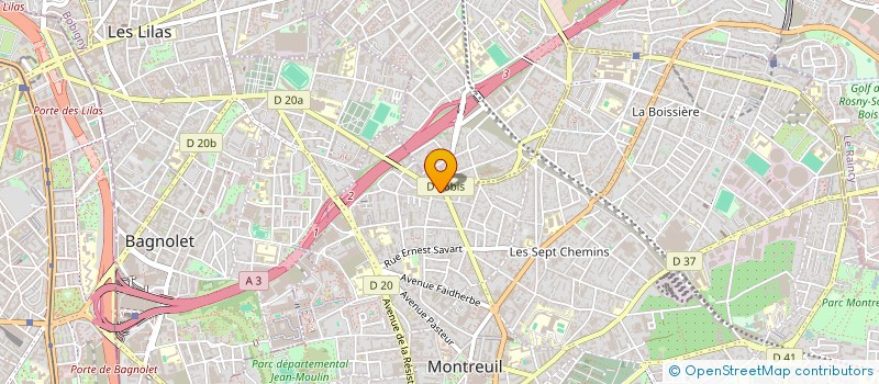 localisation de l'entreprise MONSIEUR RAYMOND RENASSIA à MONTREUIL