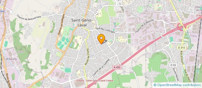 localisation de l'entreprise MONSIEUR RAYMOND RENAUD à SAINT-GENIS-LAVAL